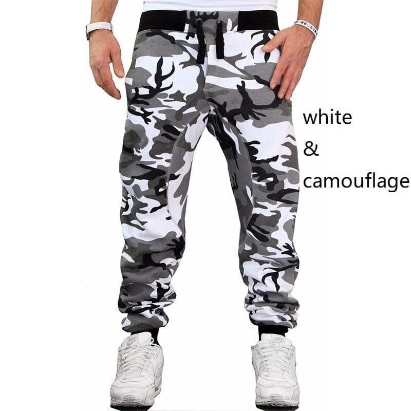 Pantalon militaire cargo Camouflage à taille élastique - Adenbora