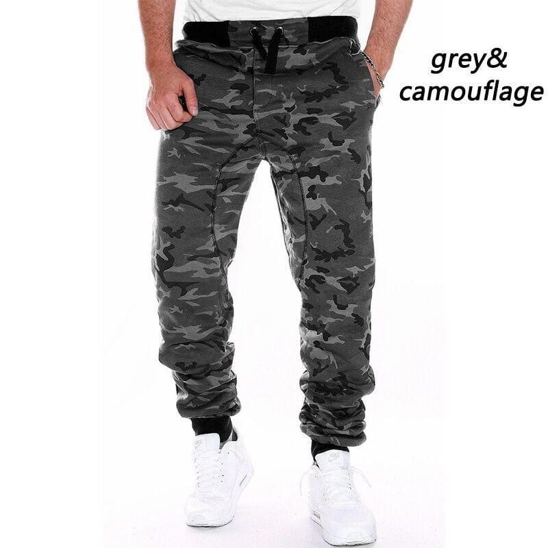 Pantalon militaire cargo Camouflage à taille élastique - Adenbora