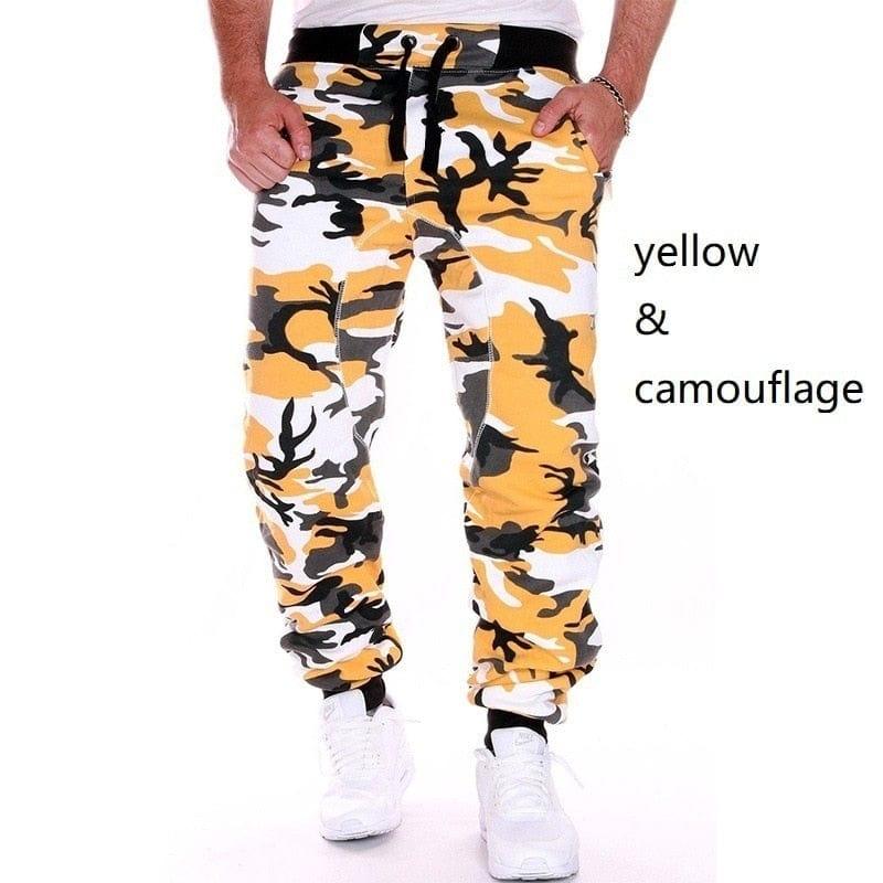 Pantalon militaire cargo Camouflage à taille élastique - Adenbora