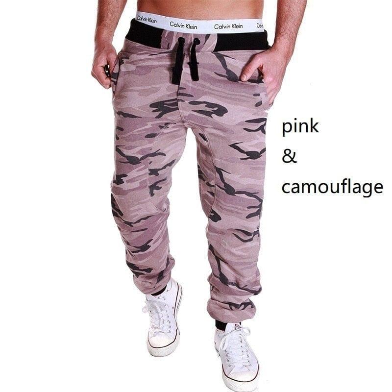 Pantalon militaire cargo Camouflage à taille élastique - Adenbora