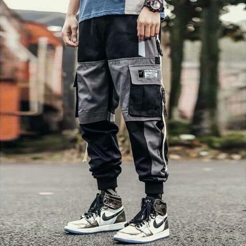 Pantalon style streetwear tactique originale jogger pants - Adenbora