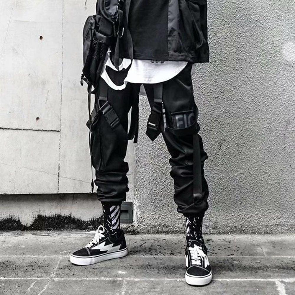 Pantalon style streetwear tactique originale jogger pants - Adenbora