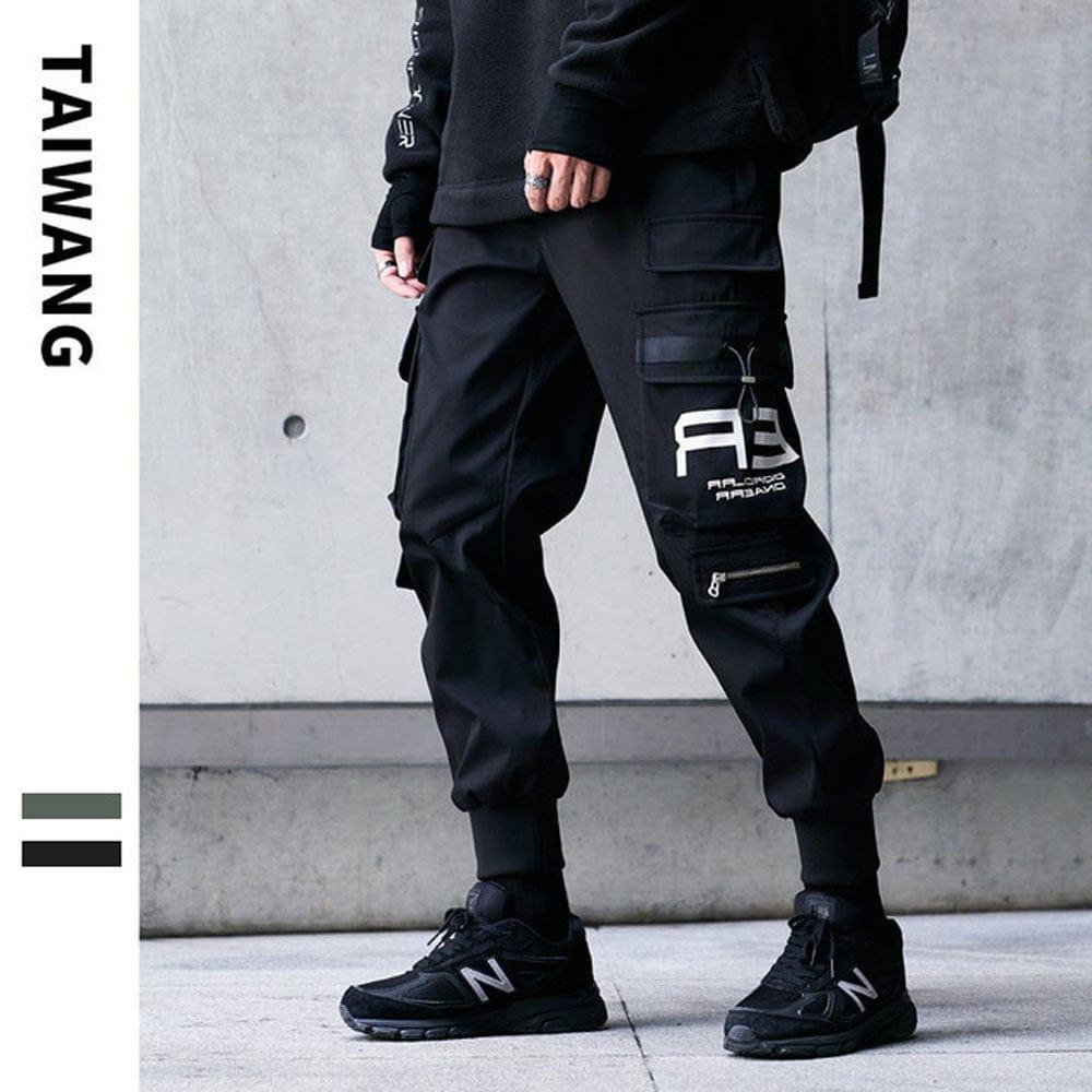 Pantalon style streetwear tactique originale jogger pants - Adenbora