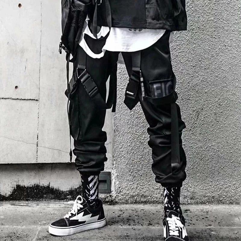 Pantalon style streetwear tactique originale jogger pants - Adenbora