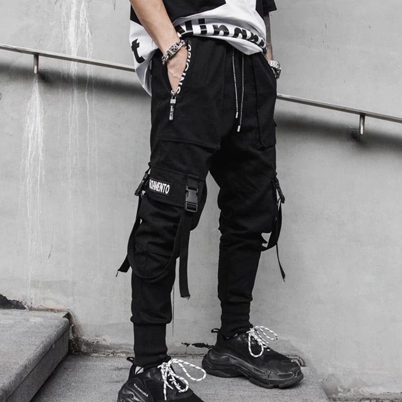 Pantalon style streetwear tactique originale jogger pants - Adenbora