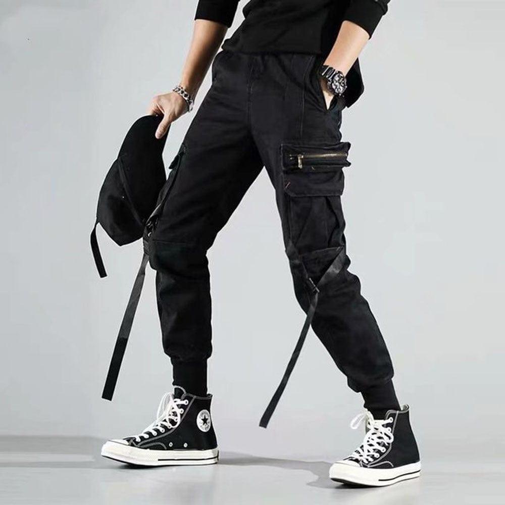 Pantalon style streetwear tactique originale jogger pants - Adenbora