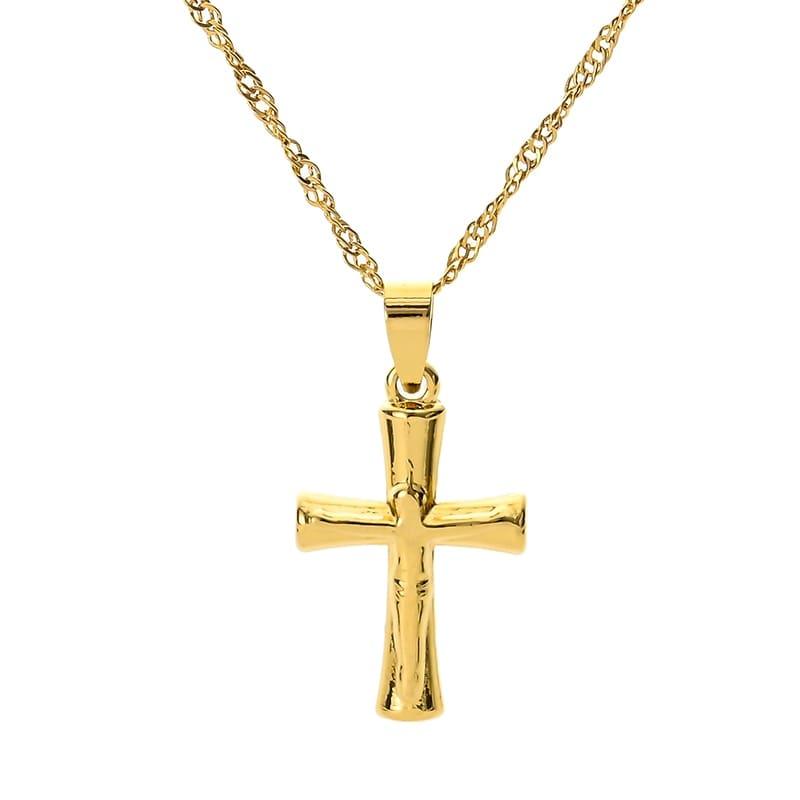 Pendentif croix chaîne pour homme - Adenbora