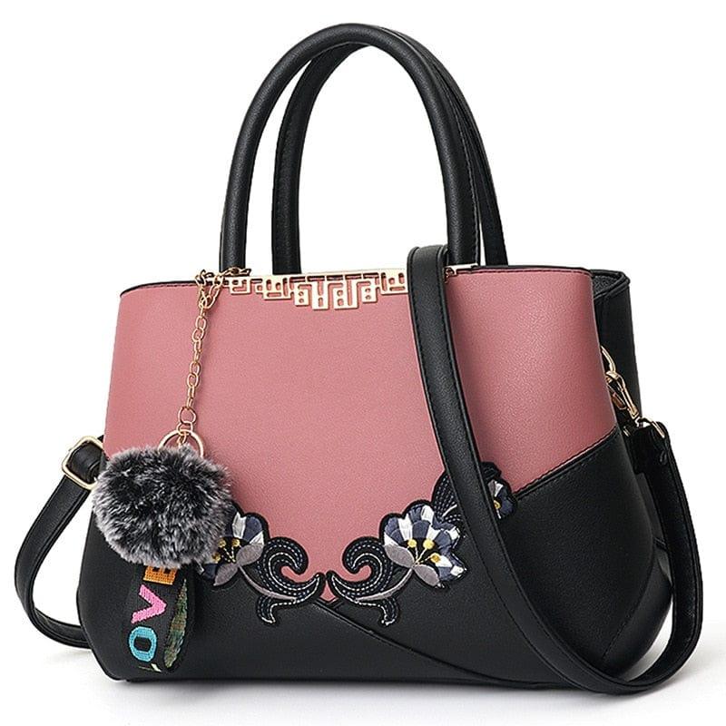 Sac à mains avec motif florale pour femme élégant - Adenbora