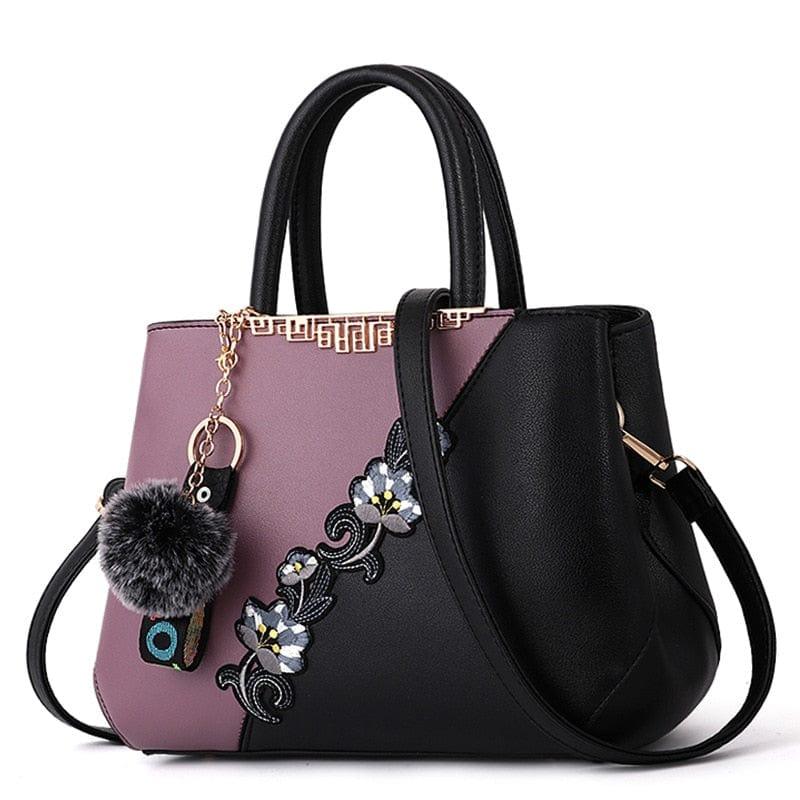 Sac à mains avec motif florale pour femme élégant - Adenbora