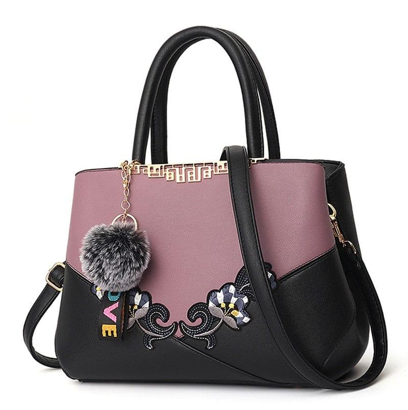 Sac à mains avec motif florale pour femme élégant - Adenbora