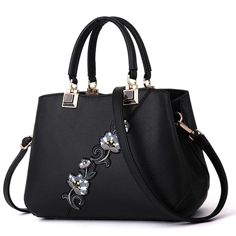 Sac à mains avec motif florale pour femme élégant - Adenbora