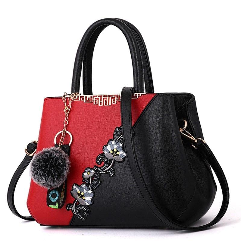 Sac à mains avec motif florale pour femme élégant - Adenbora