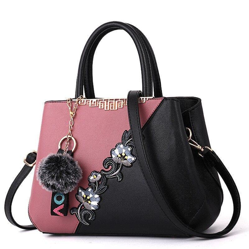 Sac à mains avec motif florale pour femme élégant - Adenbora