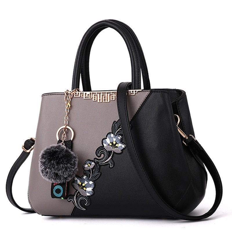 Sac à mains avec motif florale pour femme élégant - Adenbora