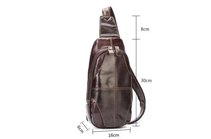 Sac pour hommes en cuir de vache - Adenbora