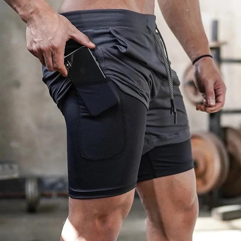 Shorts de Course Adenbora: Confort Optimal et Style Dynamique pour Hommes Actifs! - Adenbora