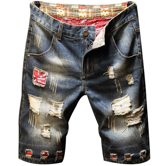 Shorts Jeans Déchirés 2023 Été - Adenbora