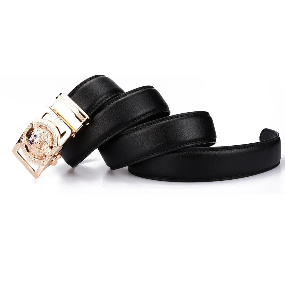 Style Casual: Ceinture en Cuir de Vache pour Hommes par Waist Art - Élégance et Confort au Quotidien - Adenbora