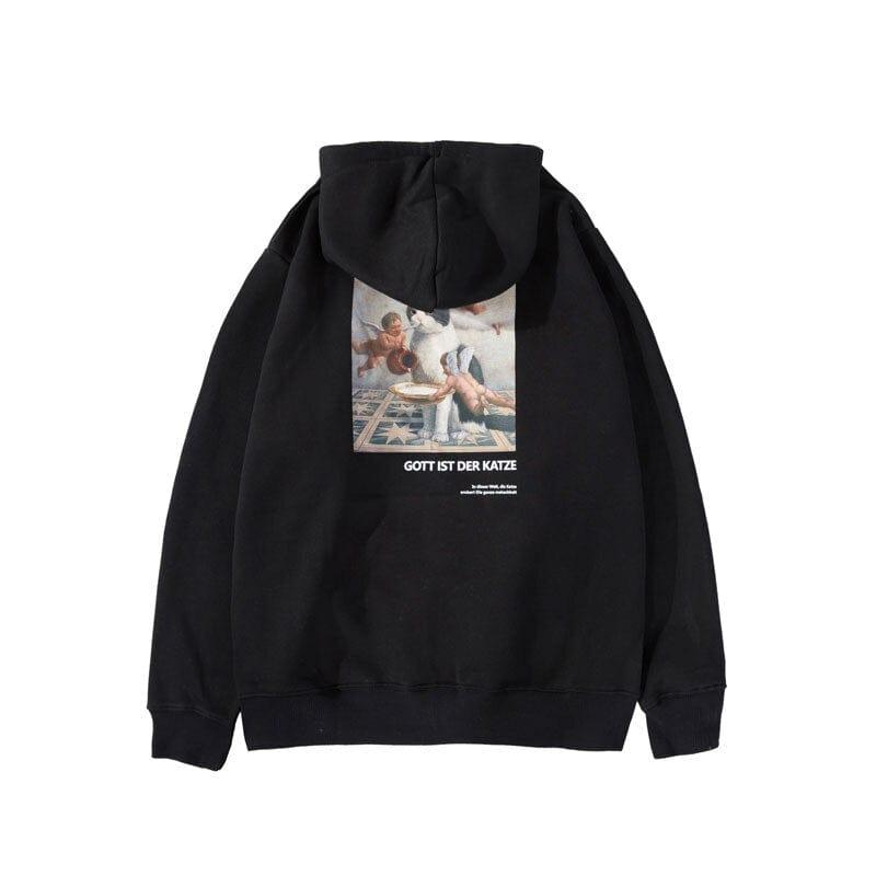 sweat à capuche décontracté et polyvalent, parfait pour les adeptes du streetwear hip-hop - Adenbora