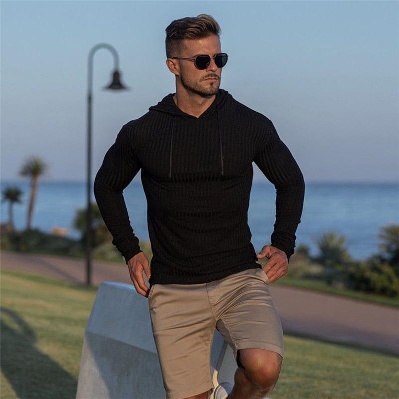 Sweat pour homme décontracté et élégant ou col roulé - Adenbora