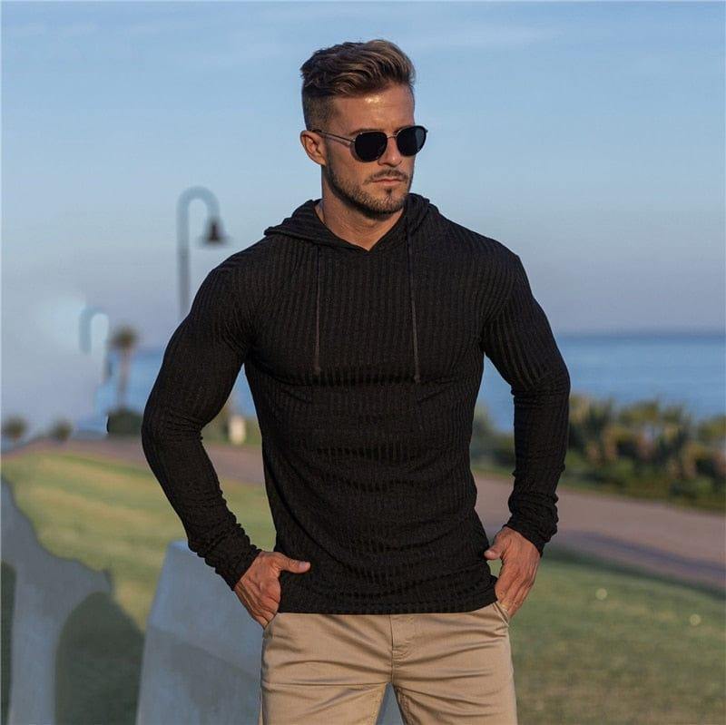 Sweat pour homme décontracté et élégant ou col roulé - Adenbora