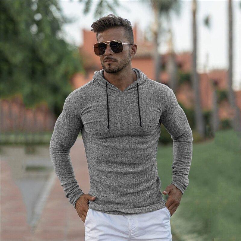 Sweat pour homme décontracté et élégant ou col roulé - Adenbora