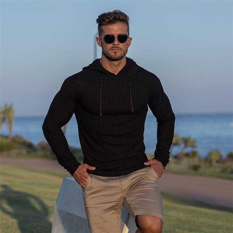 Sweat pour homme décontracté et élégant ou col roulé - Adenbora