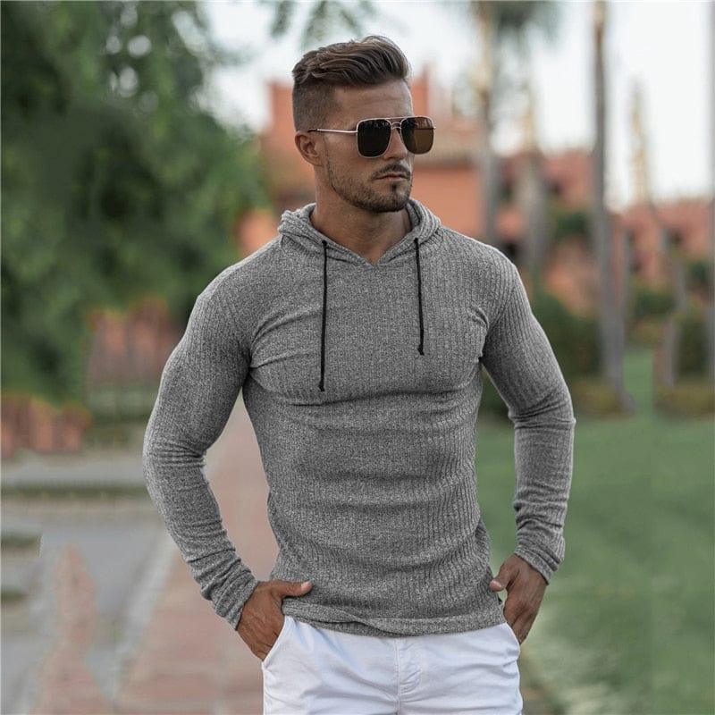 Sweat pour homme décontracté et élégant ou col roulé - Adenbora