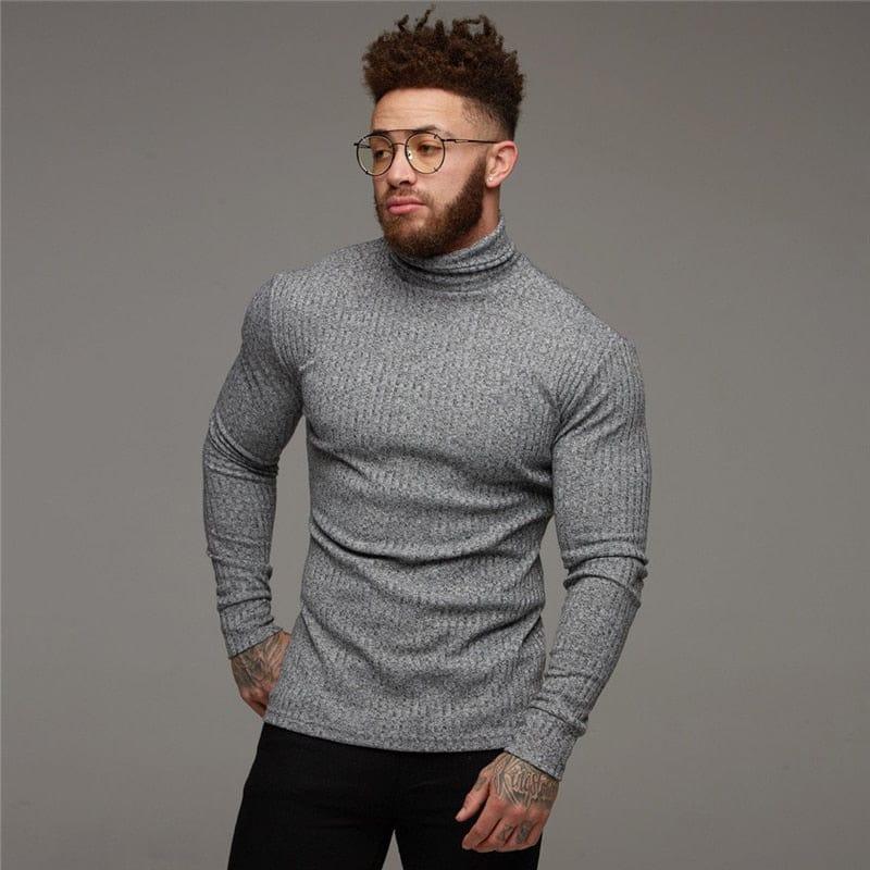 Sweat pour homme décontracté et élégant ou col roulé - Adenbora