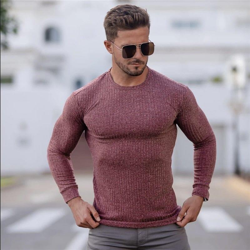 Sweat pour homme décontracté et élégant ou col roulé - Adenbora