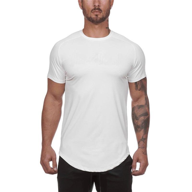 Tee shirt col rond long originale streetwear élégant - Adenbora