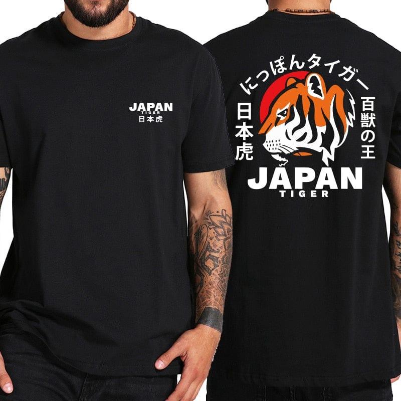 Tee shirt tigre japonais pour homme qualitatif confortable - Adenbora