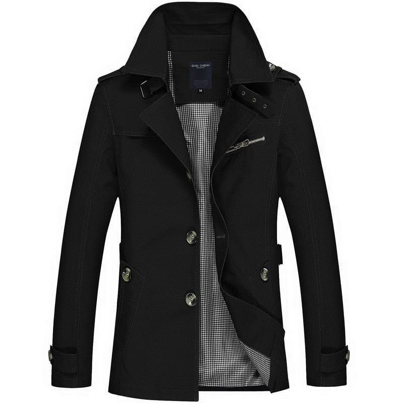 Trench-coat homme fin bien habillé - Adenbora