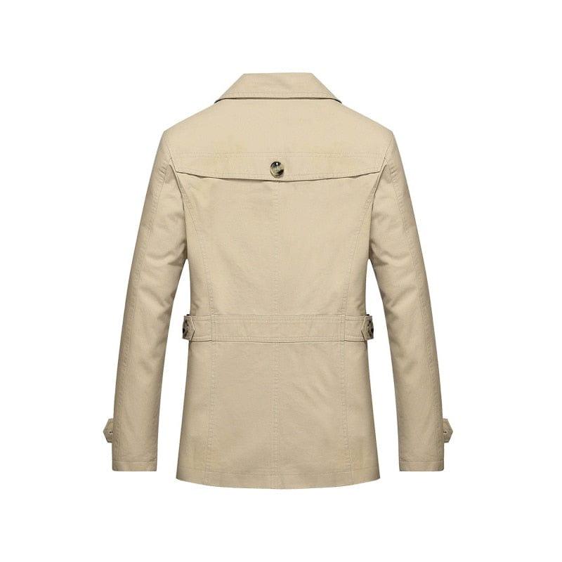 Trench-coat homme fin bien habillé - Adenbora