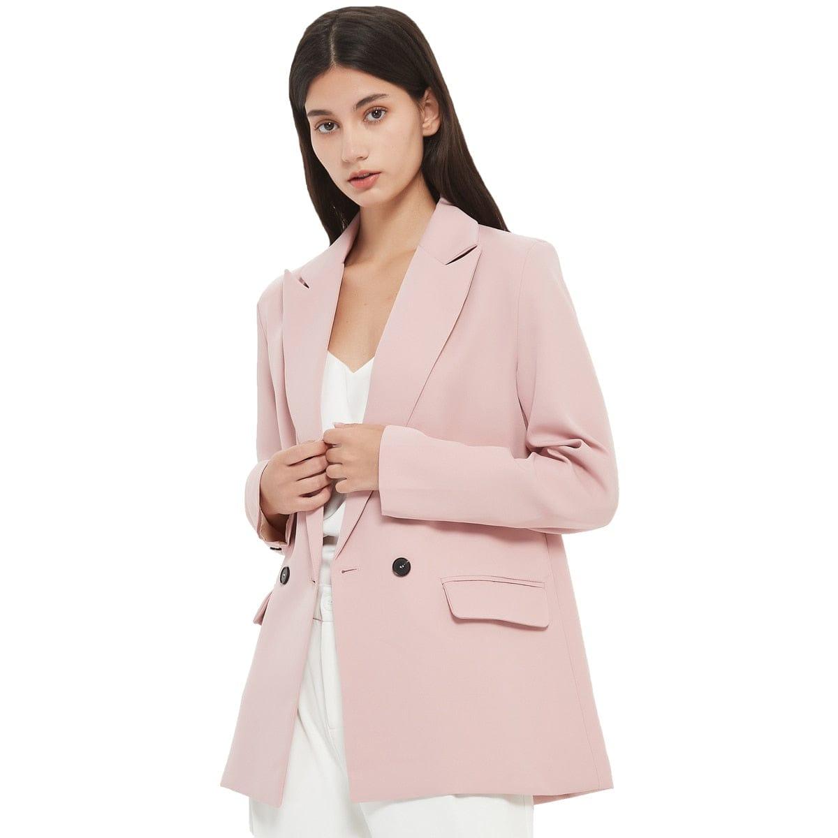 Veste blazer pour femme élégant et simple veste de bureaux originale - Adenbora