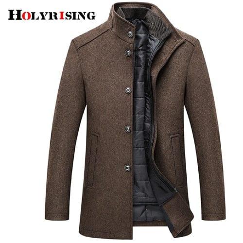 Veste chaude en laine et en polaire pour homme - Adenbora