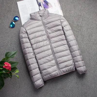 Veste Légère en Duvet de Canard Blanc pour Hommes : Style Casual, Confortable et Élégant pour l'Automne et l'Hiver. - Adenbora